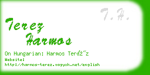 terez harmos business card